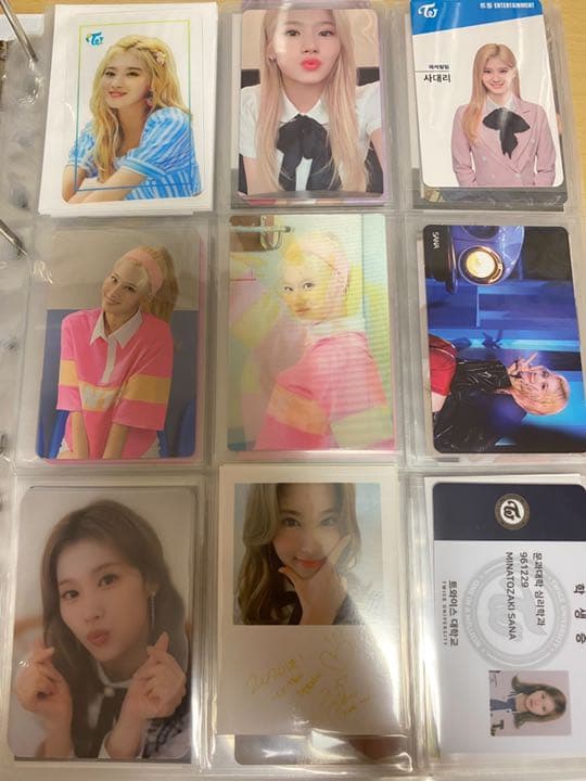 TWICE レア　トレカ　サナ