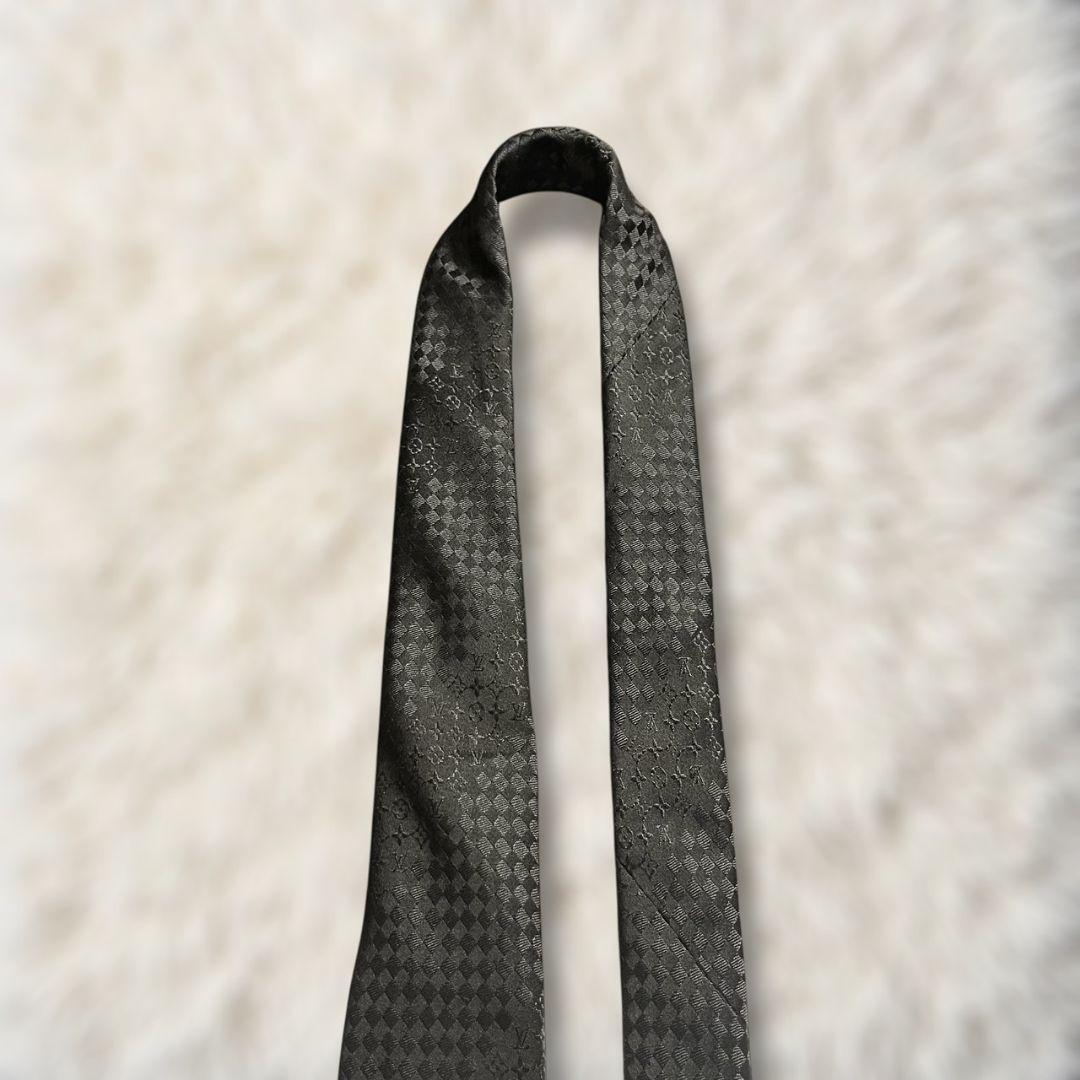 【美品✨】ルイヴィトン ミックスモノグラム ダミエ 黒 モノトーン ジャガード