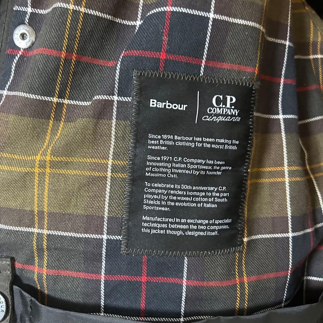 ジャケット・アウター Barbour x CP Company 500Miglia waxjacket