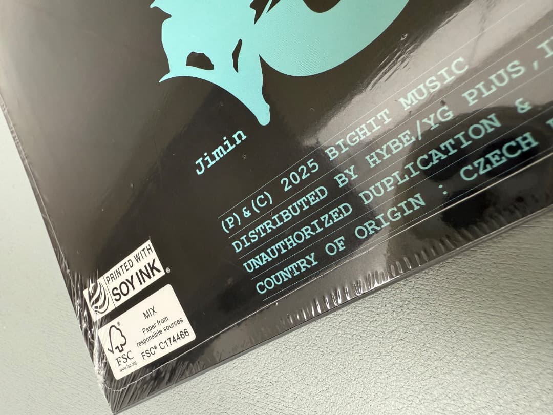 BTS ジミン JIMIN MUSE LP レコード