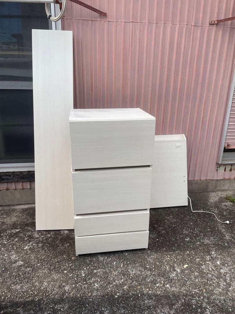 【引取限定】ベットフレーム　シングル引出し　　ニトリ　葛飾区