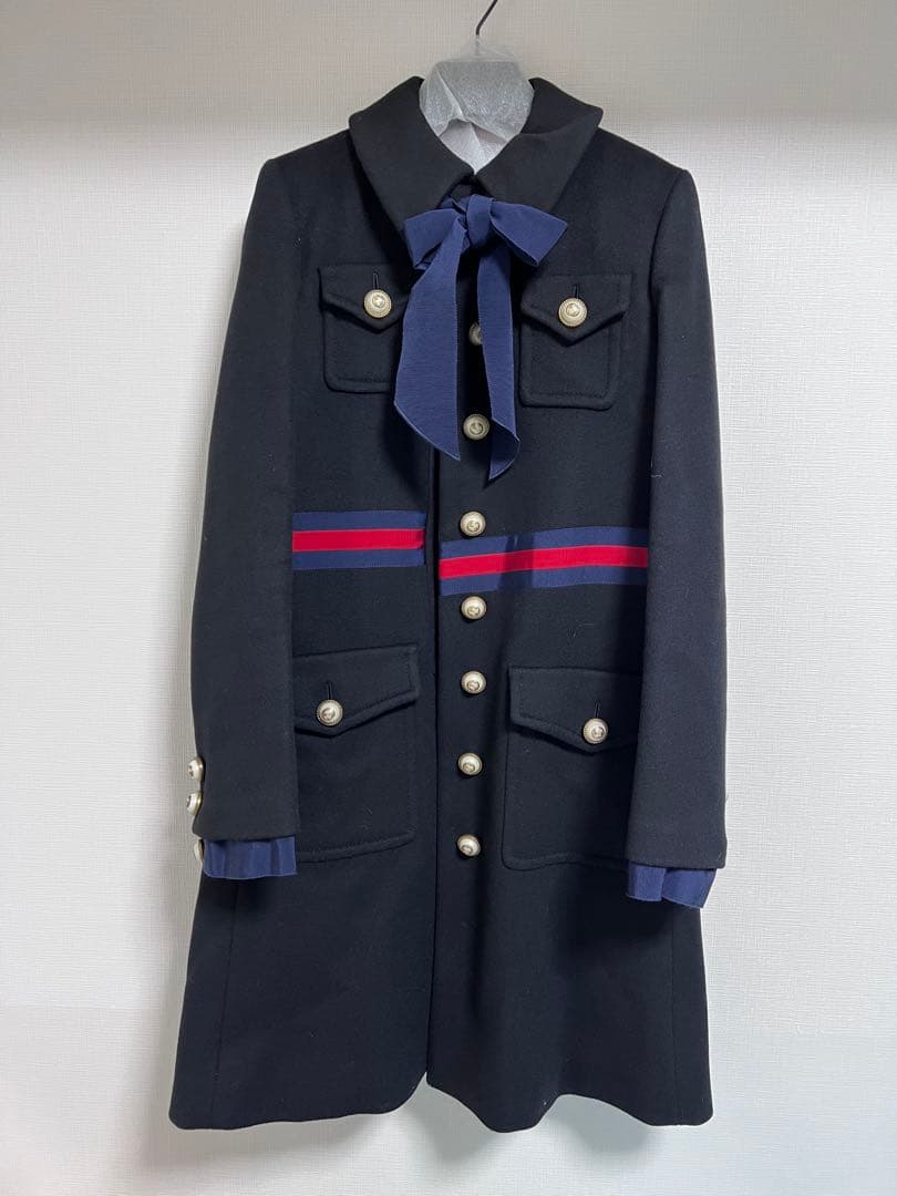 (♡ Annie Hole専用♡)グッチ パールボタン メルトンコート42美品♥️