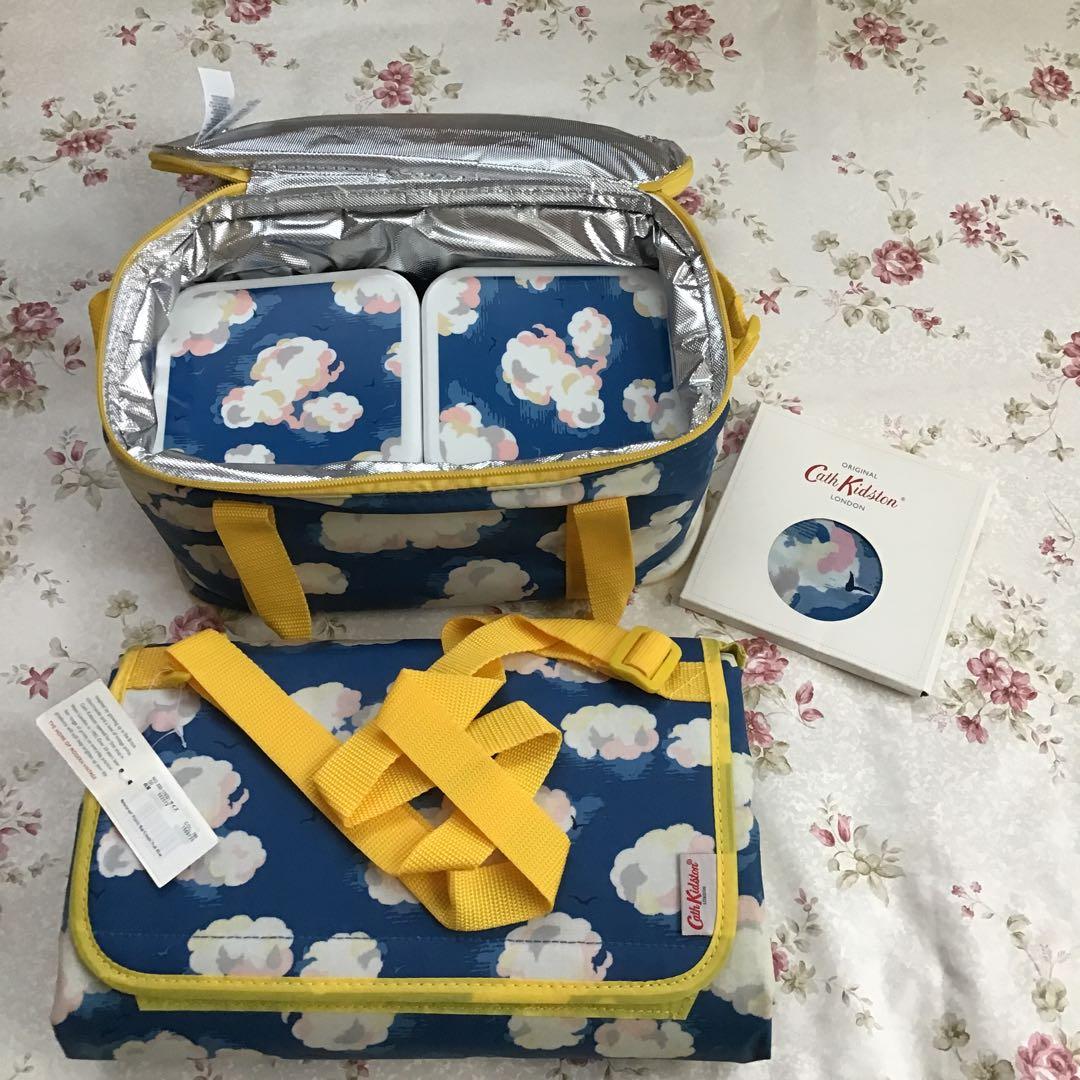 キャスキッドソン　まとめ売り　バッグ　レジャーシート　ランチボックス　3個