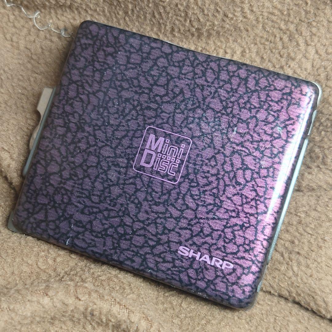 SHARP★MDヘッドホンプレーヤー MD-SS32-YT★レア機種送料無料