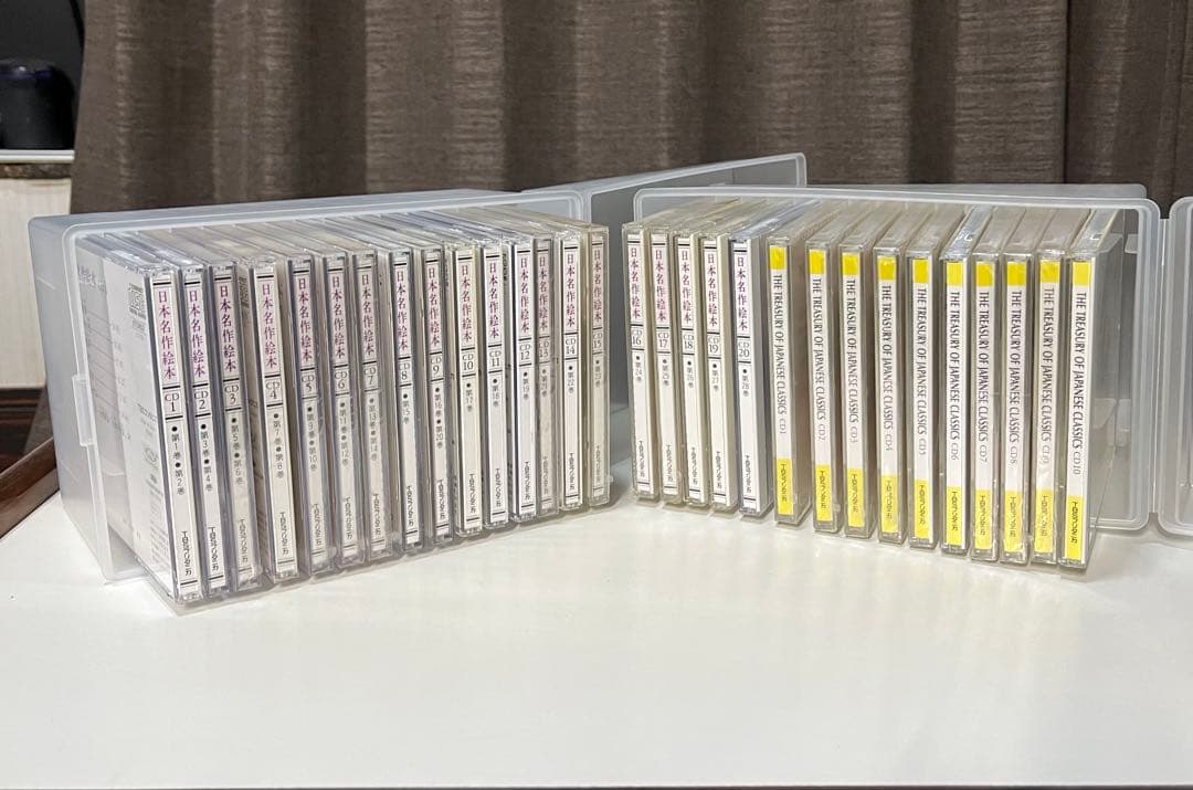 日本名作絵本全28巻+手引書+CD30枚（日本語20枚＋英語10枚）