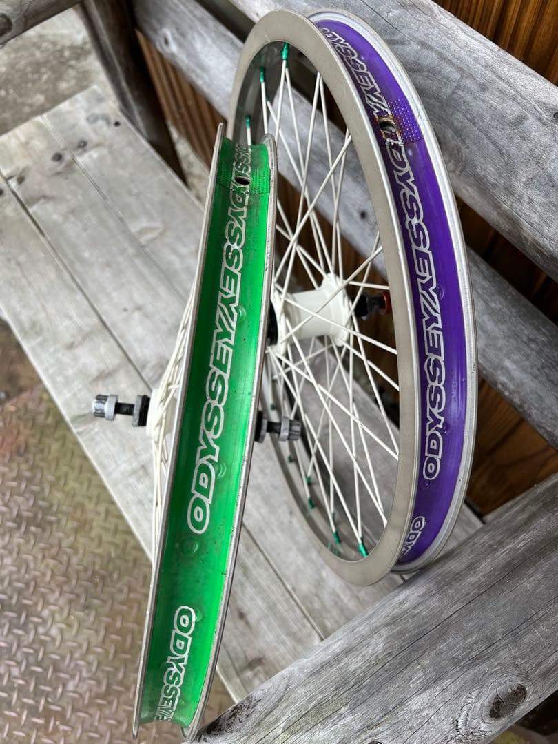 BMX ホイールセット前後 NANKAI x ODYSSEY SEVEN KA