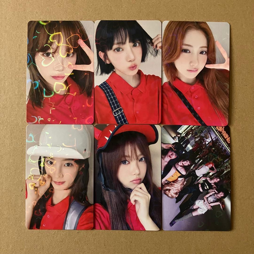 【ユニバ特典付／新品未開封】LE SSERAFIM SPAGHETTI　9形態