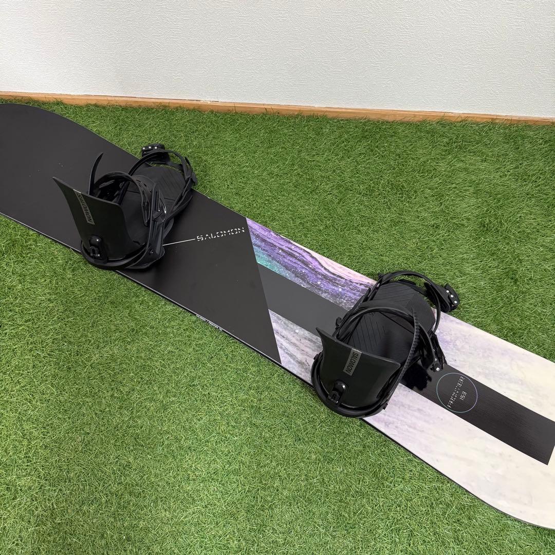 専用ブーツなし‼️美品‼️O1 SALOMON 153cm メンズスノーボードセット