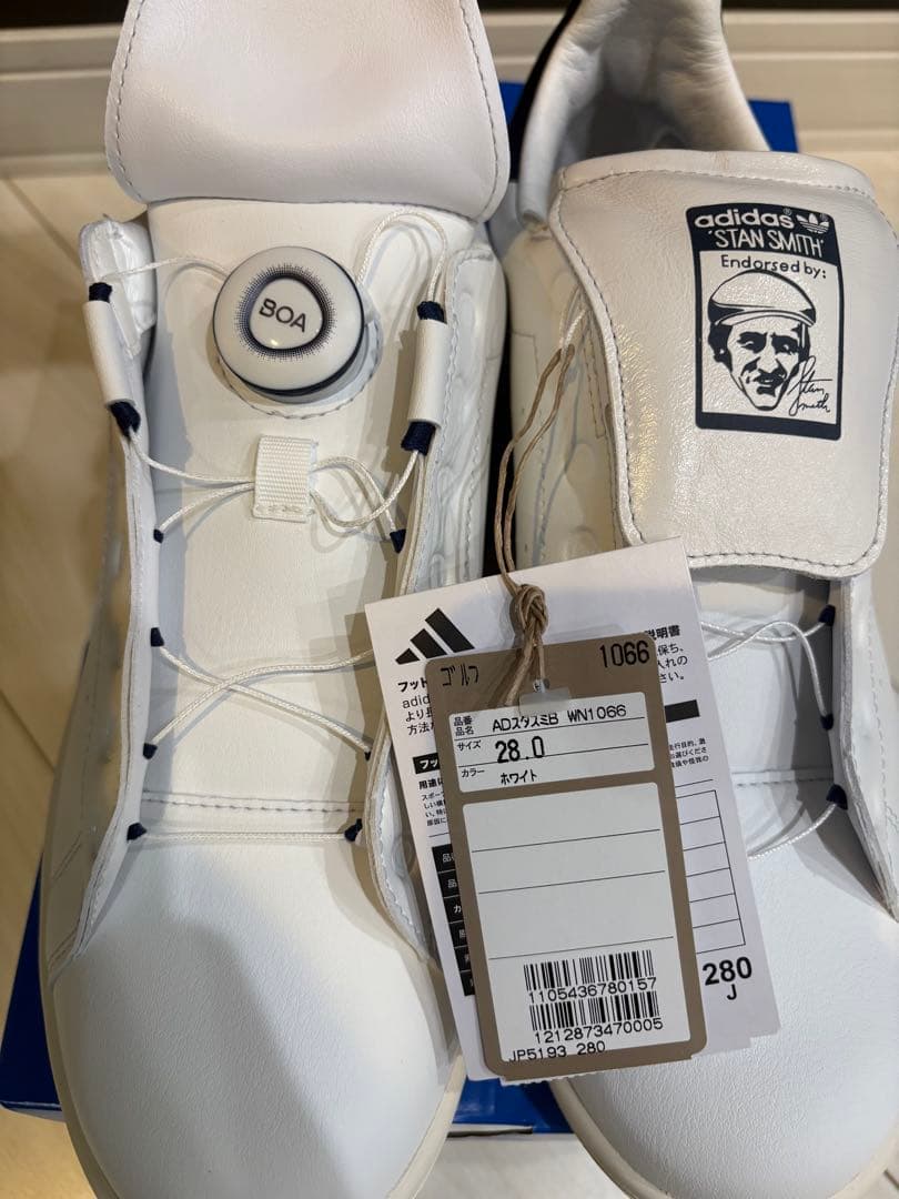 アディダス ゴルフシューズ スタンスミス ボア (JP5193) 28cm