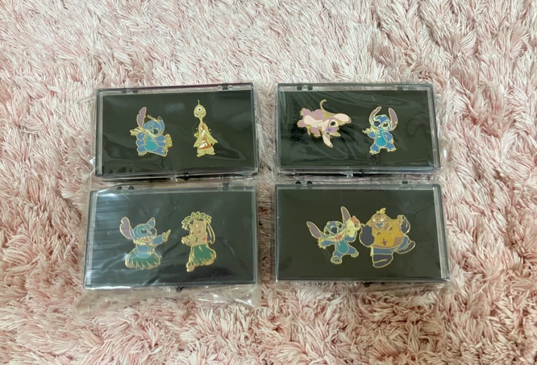 リロアンドスティッチ⭐︎DVD BOX４巻セット特典ピンバッジ付き美品♪