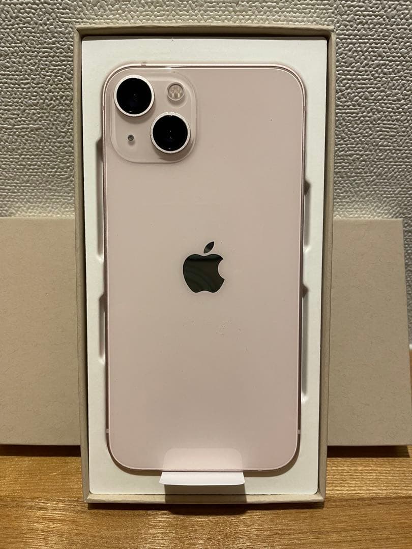 【極美品】iPhone 13 ピンク 128GB（バッテリー100%）