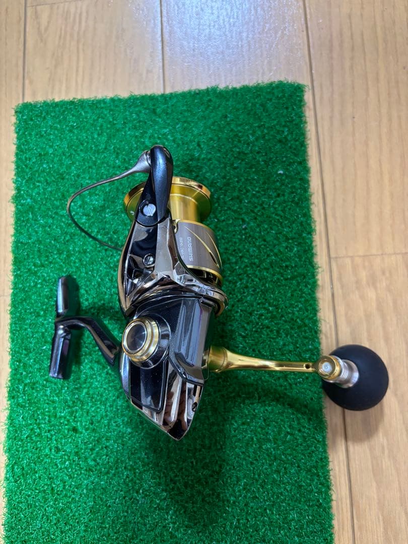 シマノ 14ステラ4000XG➕夢屋EVAラウンドハンドル