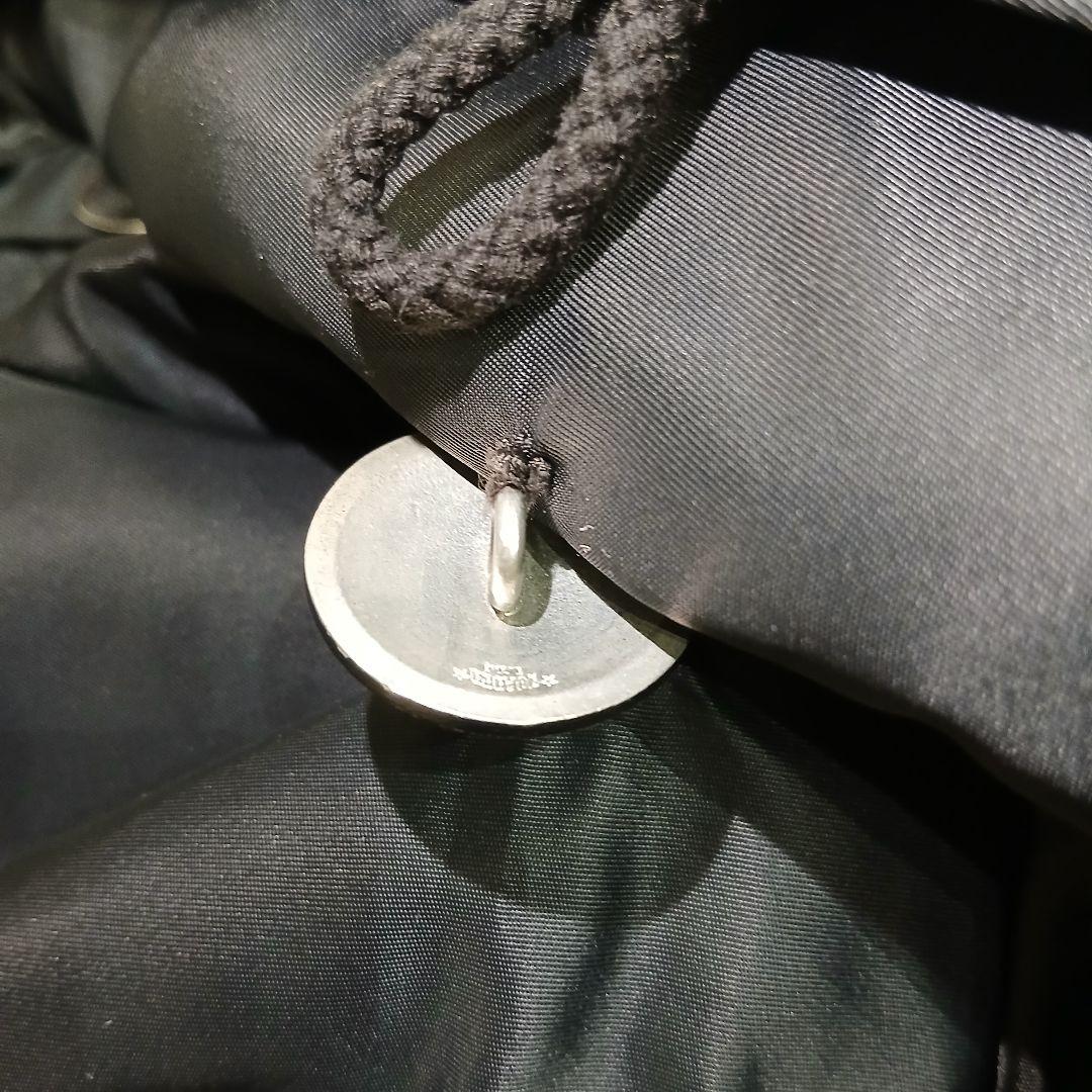 極美品　ローデッド　ミリタリーダウンジャケット 日本製　ファー付き　黒　Lサイズ