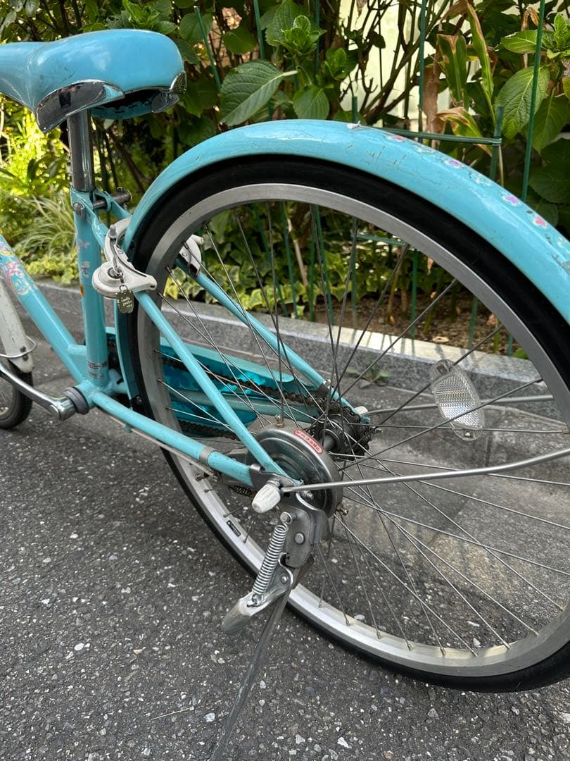 文京区引き取り限定です⭐︎ 水色 ブリヂストン ECOPAL グリーン 24インチ