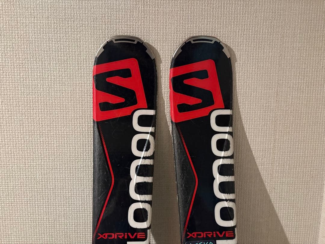 スキー板　Salomon X-Drive 8.0 163cm & スキーストック