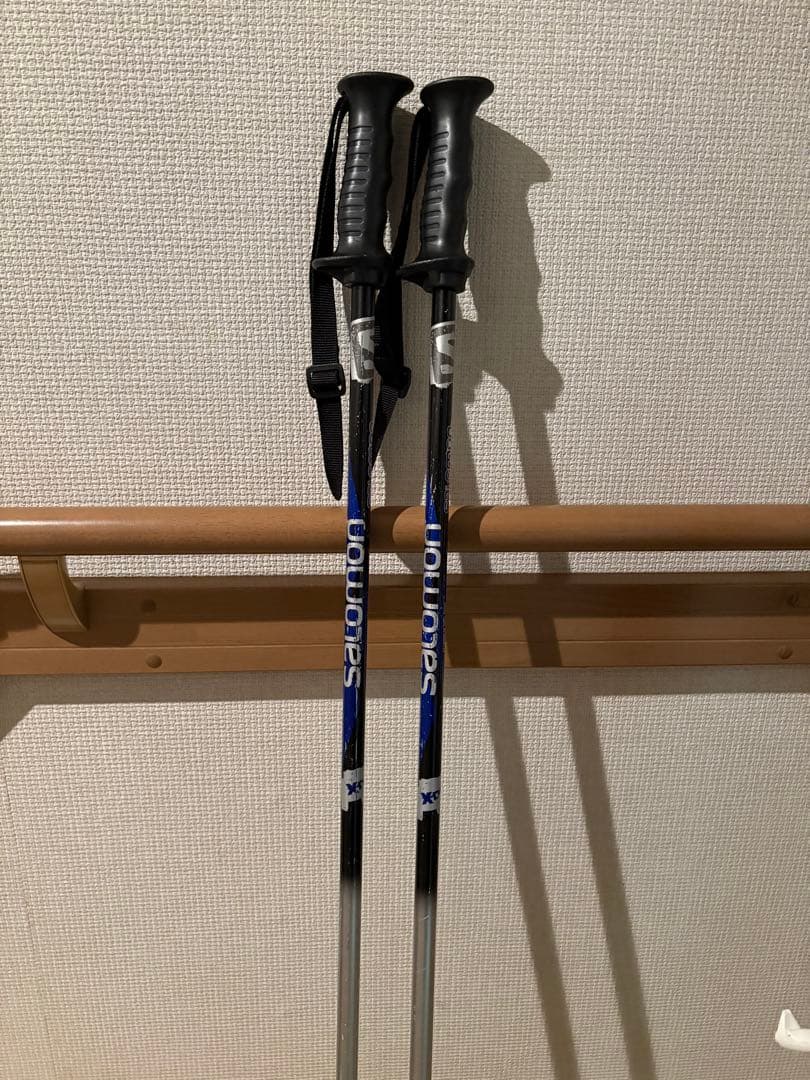 スキー板　Salomon X-Drive 8.0 163cm & スキーストック