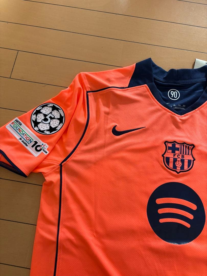 新品❗️未使用❗️最新バルセロナFC１０番　ヤマル選手レプリカユニホーム