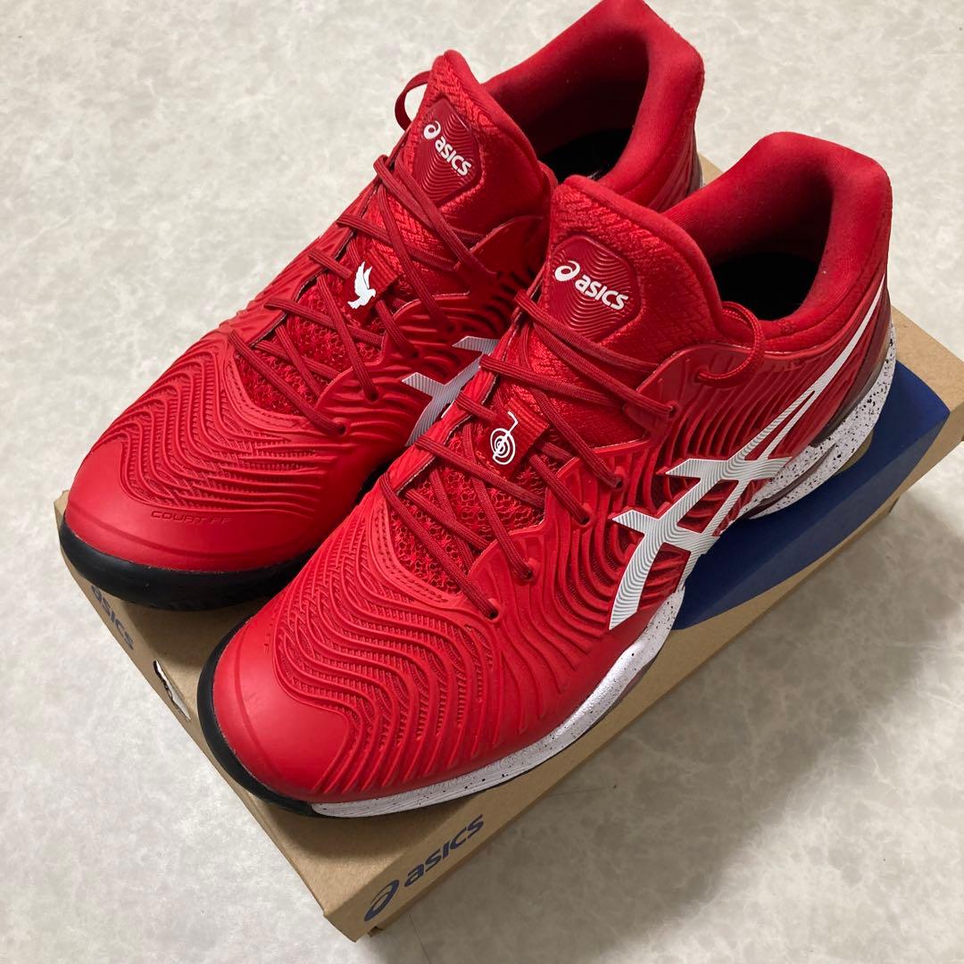 asics テニスシューズcourt ff 2 NOVAK 26cm