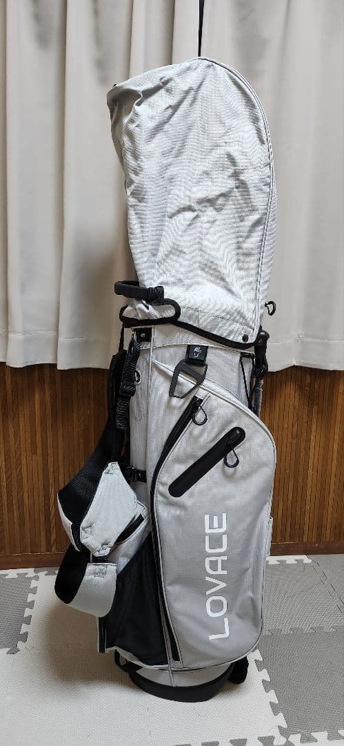 【新品未使用】14分割 LOVACE グレー キャディバッグ