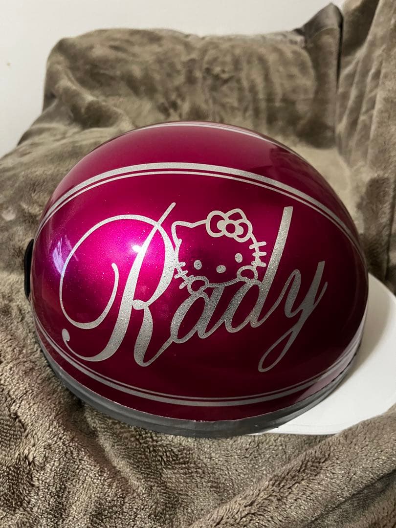 訳あり！　ハローキティ Rady コルク半　メタリックピンク
