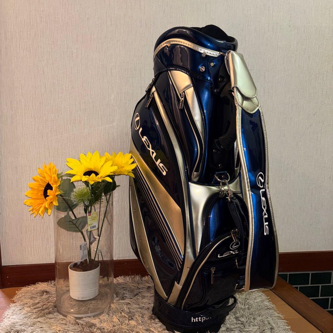 LEXUS ゴルフバッグ ネイビー