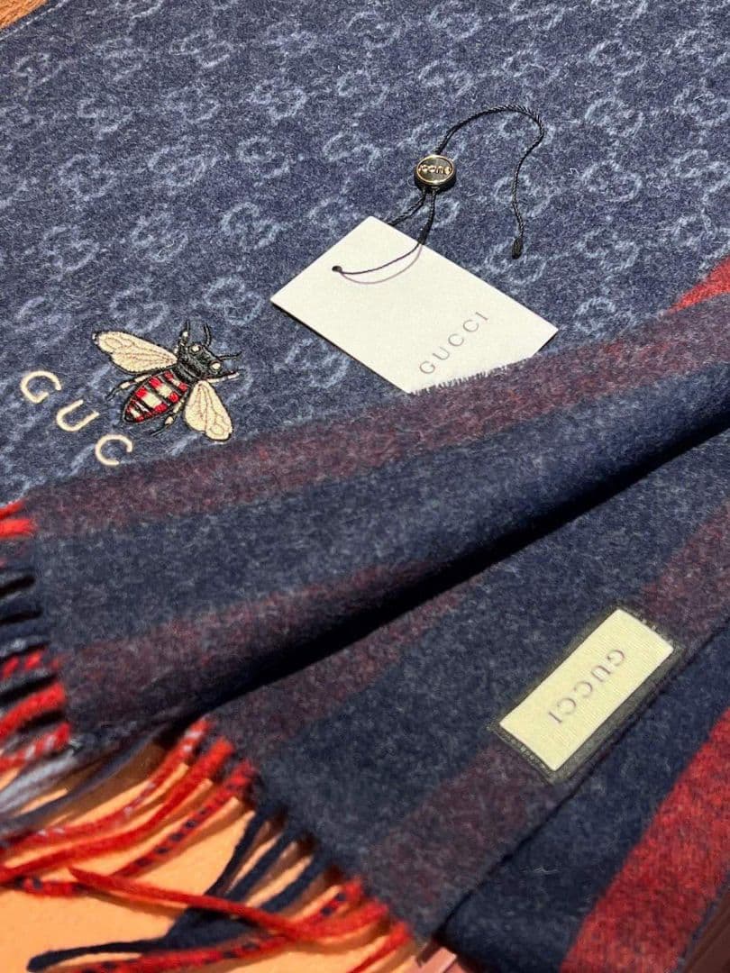 GUCCI　グッチ　マフラー　190×40cm