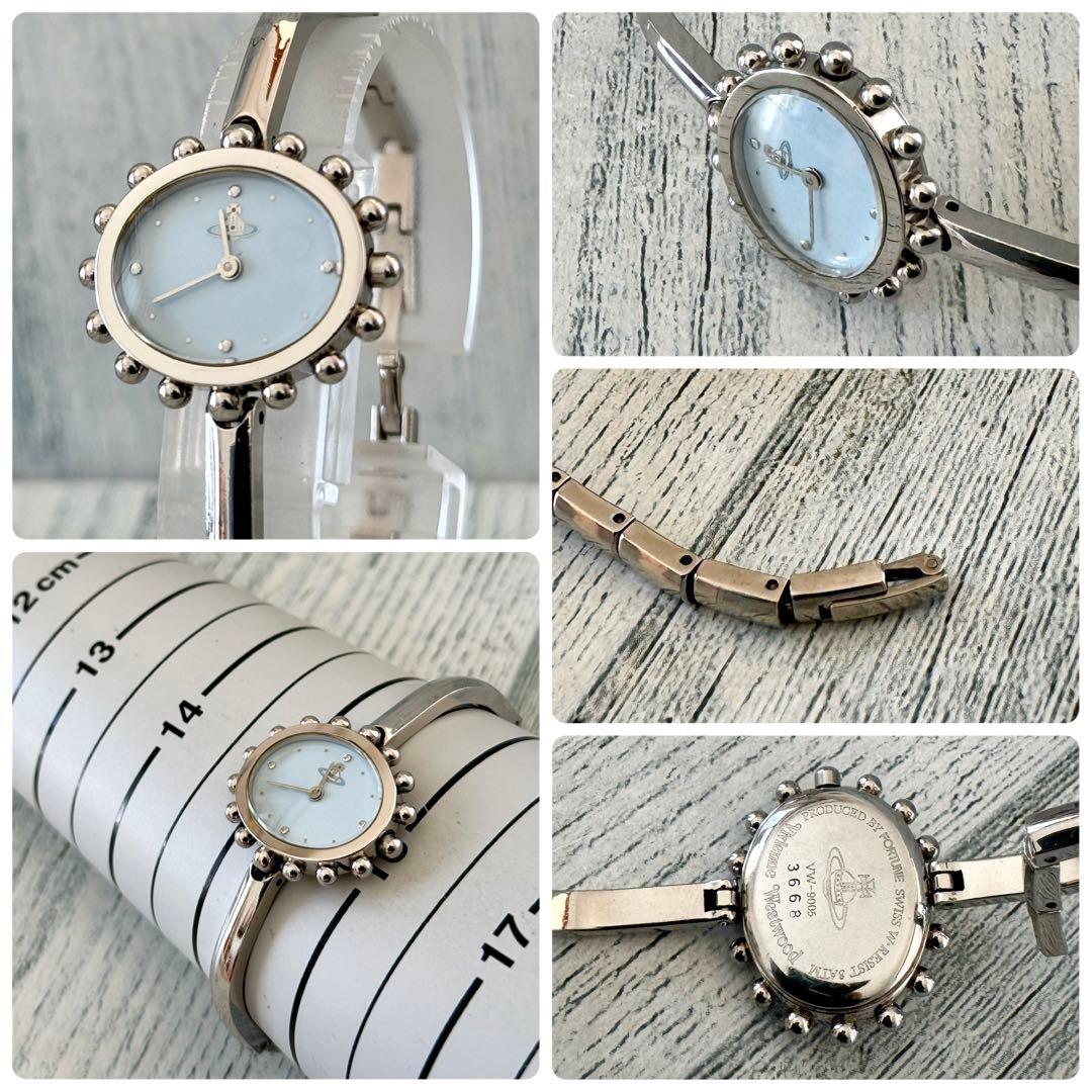 【希少】vivienne ヴィヴィアン 腕時計 VW-9005 ミルククラウン