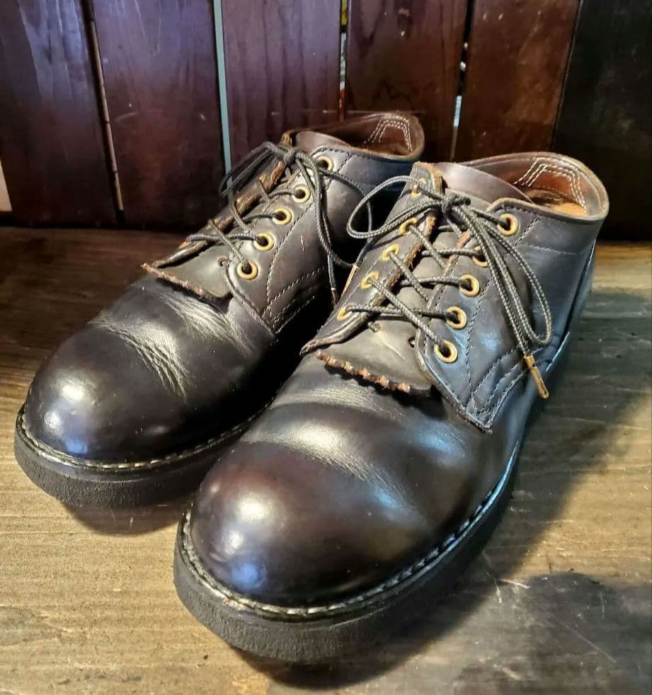 HATHORN OXFORD ハソーン 8 1/2E クロムエクセル 茶芯