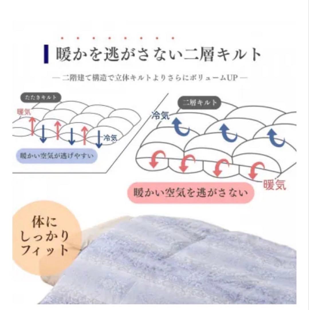 ハンガリー産ホワイトダウン93%掛け布団　羽毛布団 SL 未使用