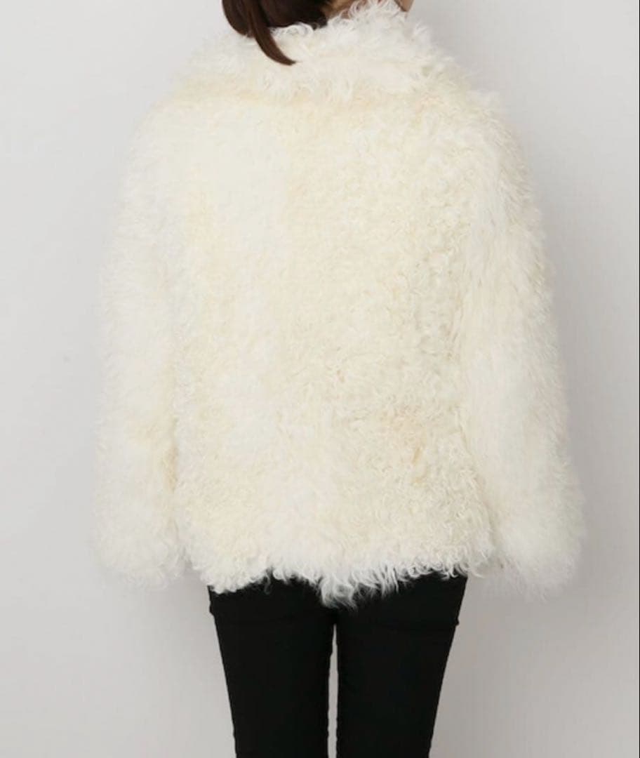 【希少】EDIT. FOR LULU ラムファーコート / ホワイト