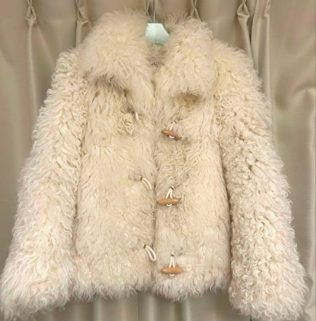 【希少】EDIT. FOR LULU ラムファーコート / ホワイト