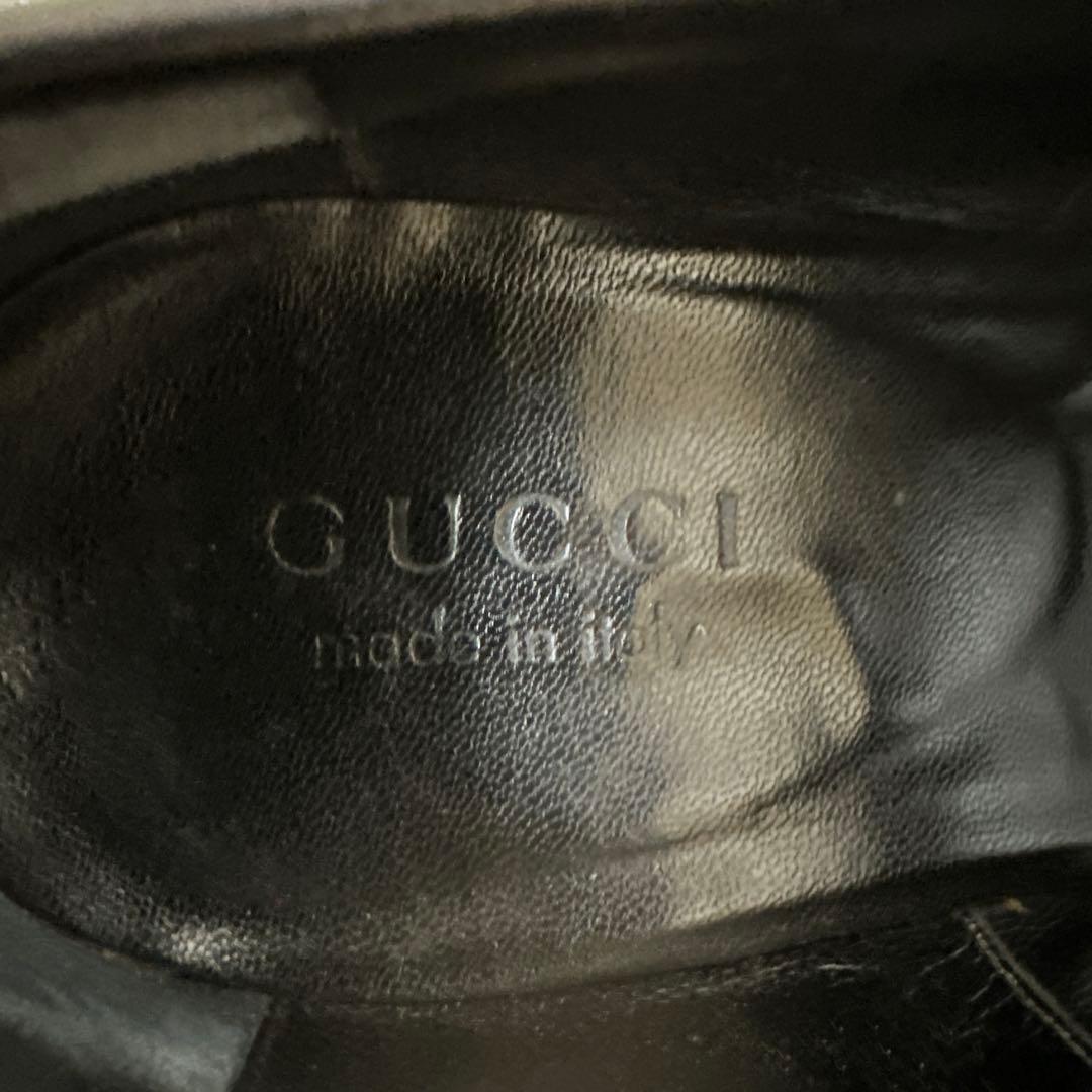 【美品】GUCCI ブラック ドレス/ビジネスシューズ