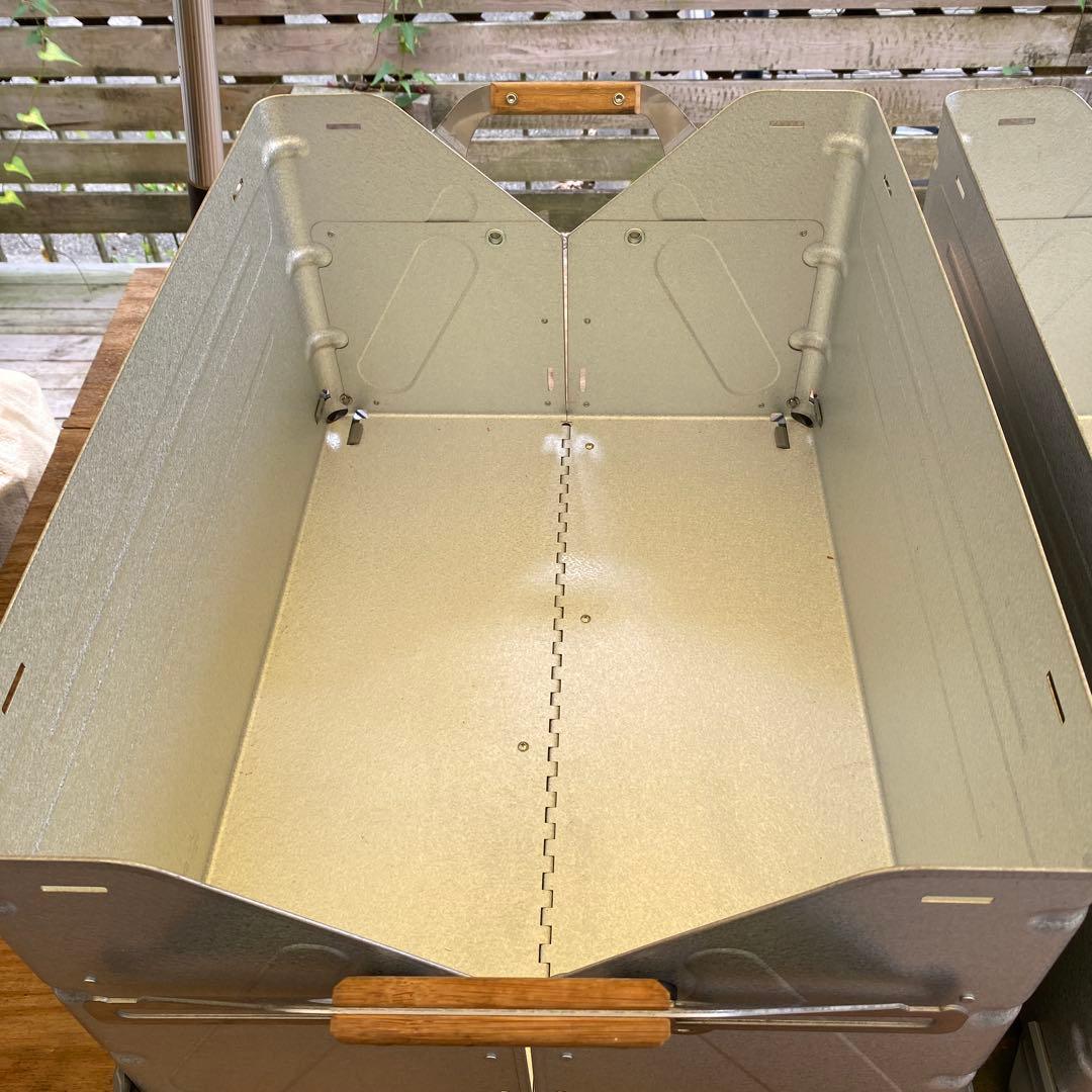 スノーピークシェルフコンテナ50 2台