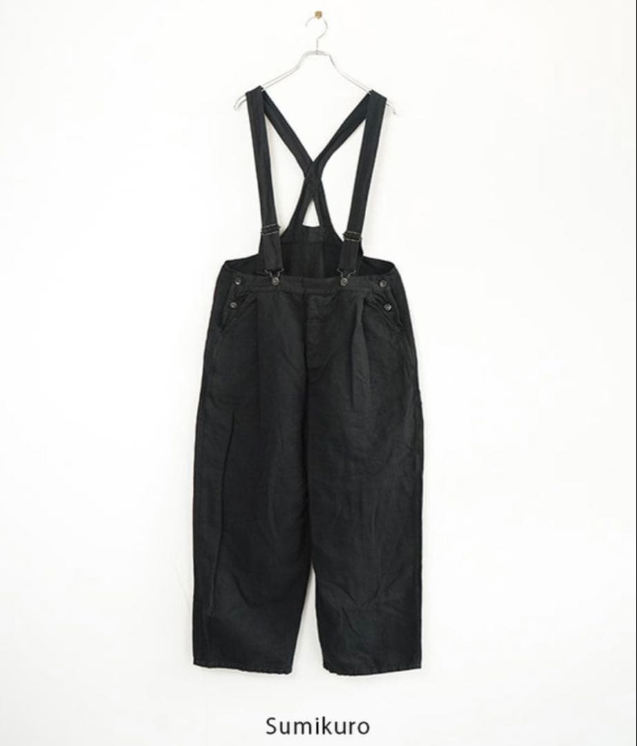 veritecoeur ウォッシュアウトオーバーオール