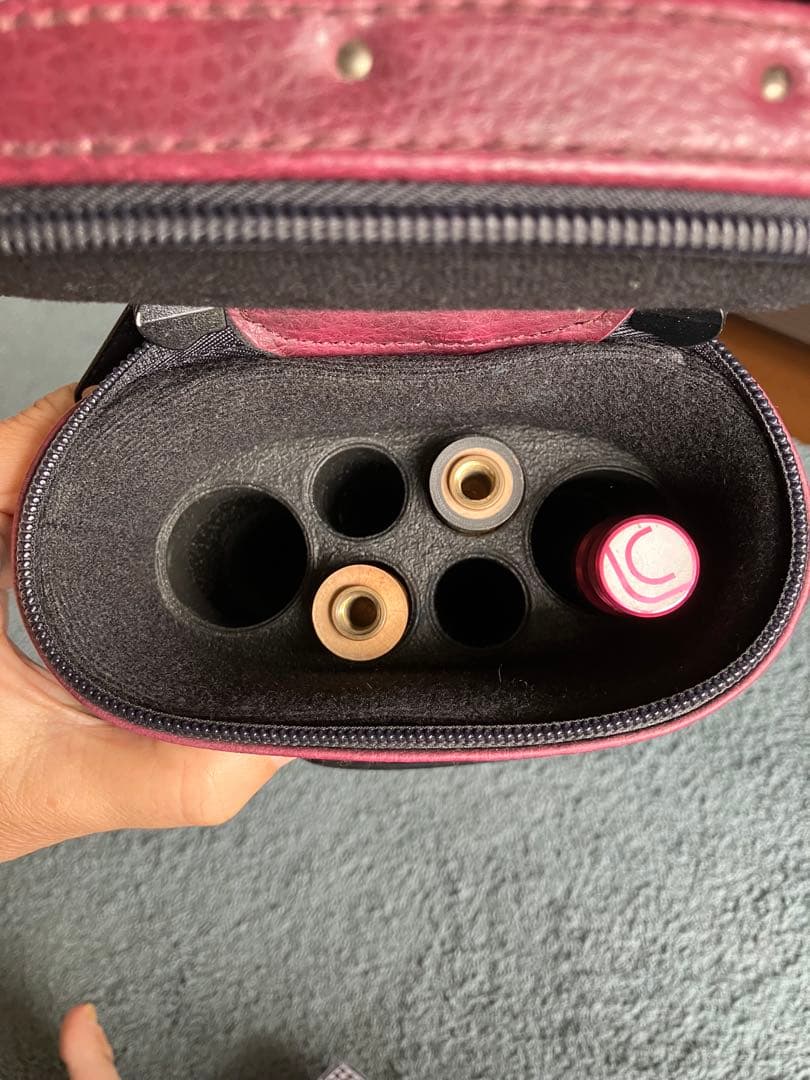 Lucasi ビリヤードキュー 3本セット レザーケース付き