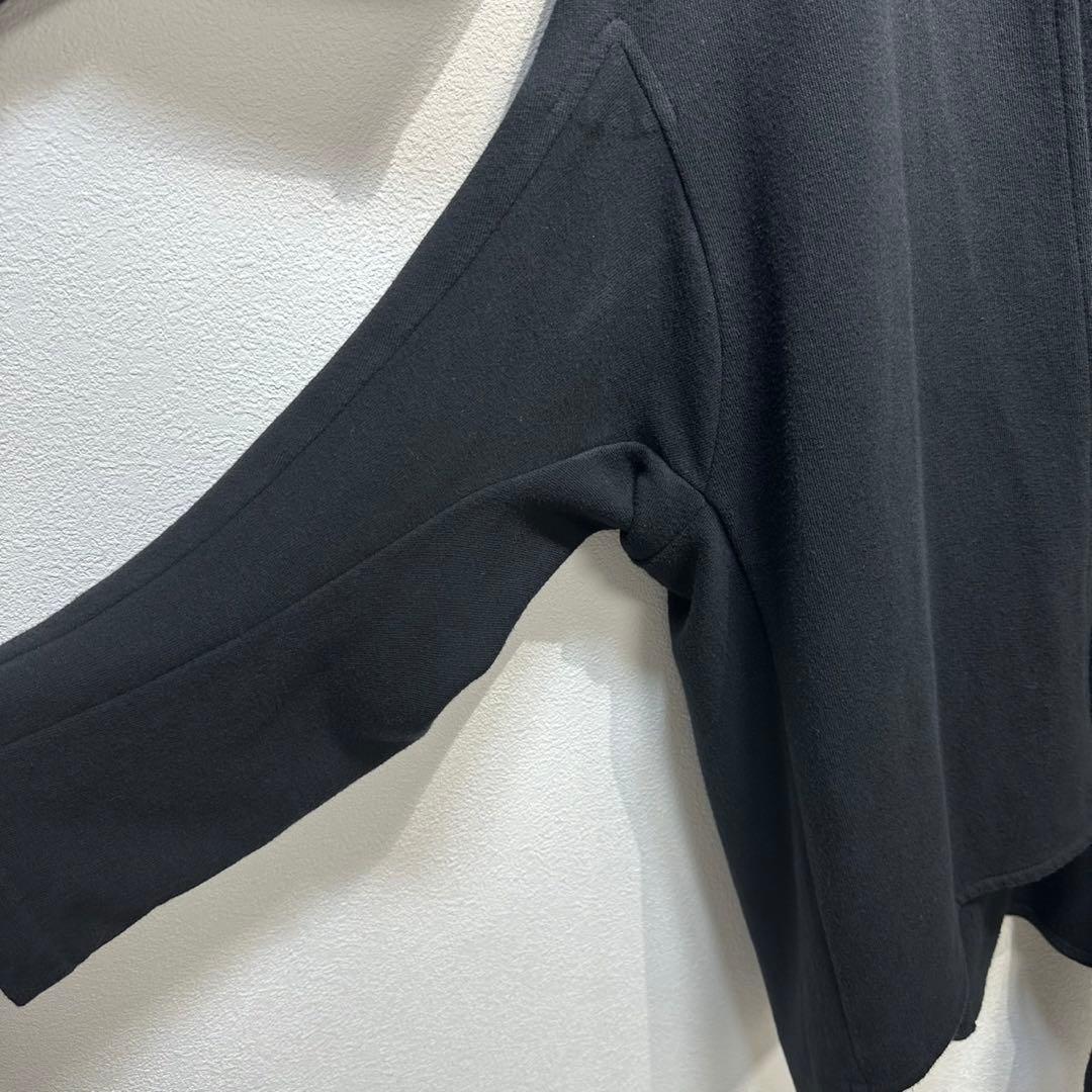 希少 美品 ワイズ 変形 デザイン ケープ ポンチョ ボタンレス コート