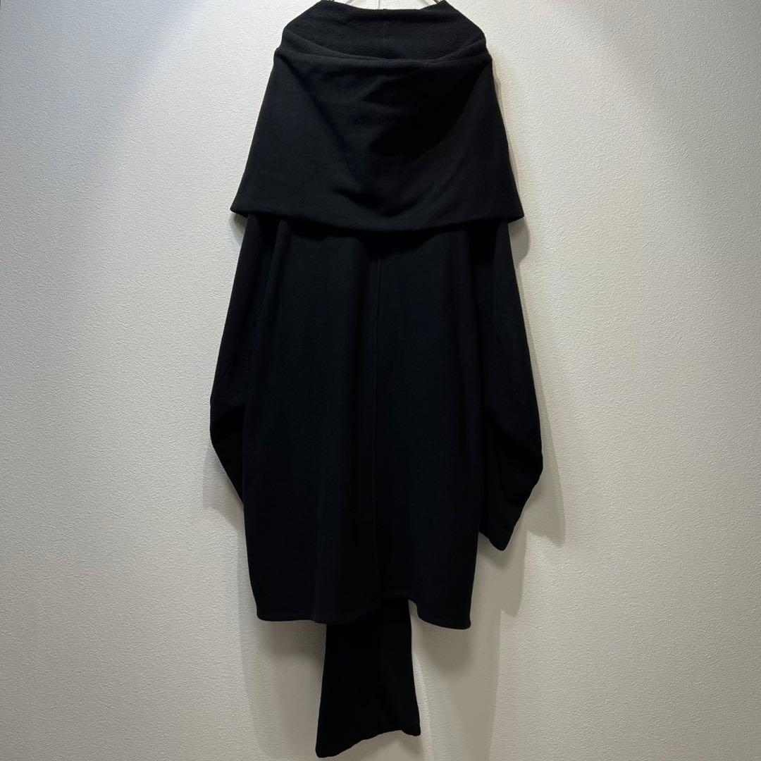 希少 美品 ワイズ 変形 デザイン ケープ ポンチョ ボタンレス コート