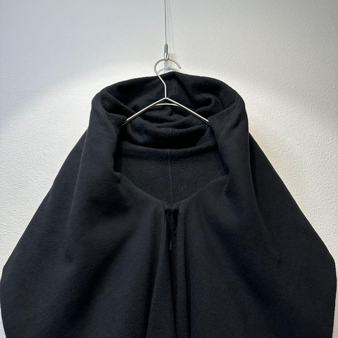 希少 美品 ワイズ 変形 デザイン ケープ ポンチョ ボタンレス コート