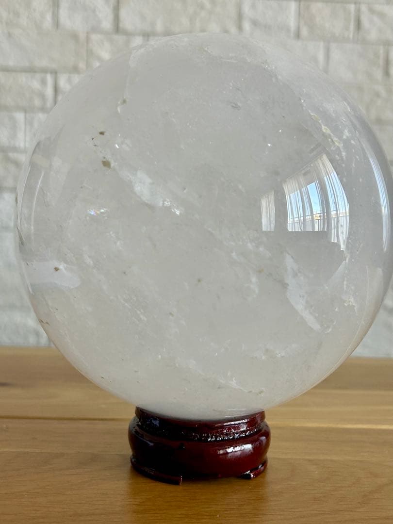 かおりちゃん【超希少✨】ライトニング水晶 3.6kg 大玉