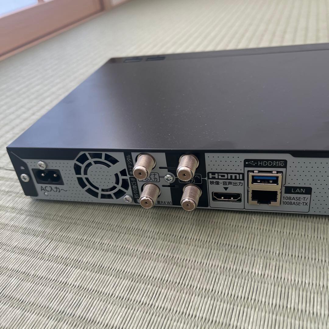 Panasonic DMR-2W101 ブラックブルーレイプレーヤー22年製