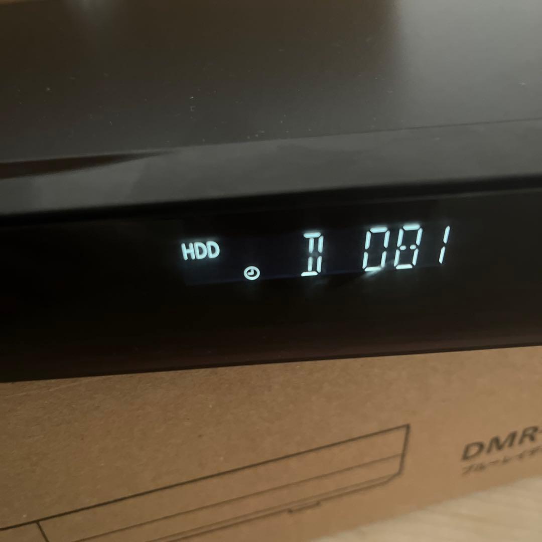 Panasonic DMR-2W101 ブラックブルーレイプレーヤー22年製