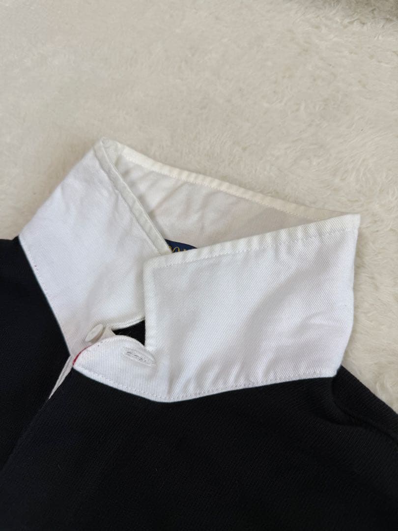 【希少】ポロ ラルフローレン ラガーシャツ ポロベア×JPN 刺繍ロゴ L