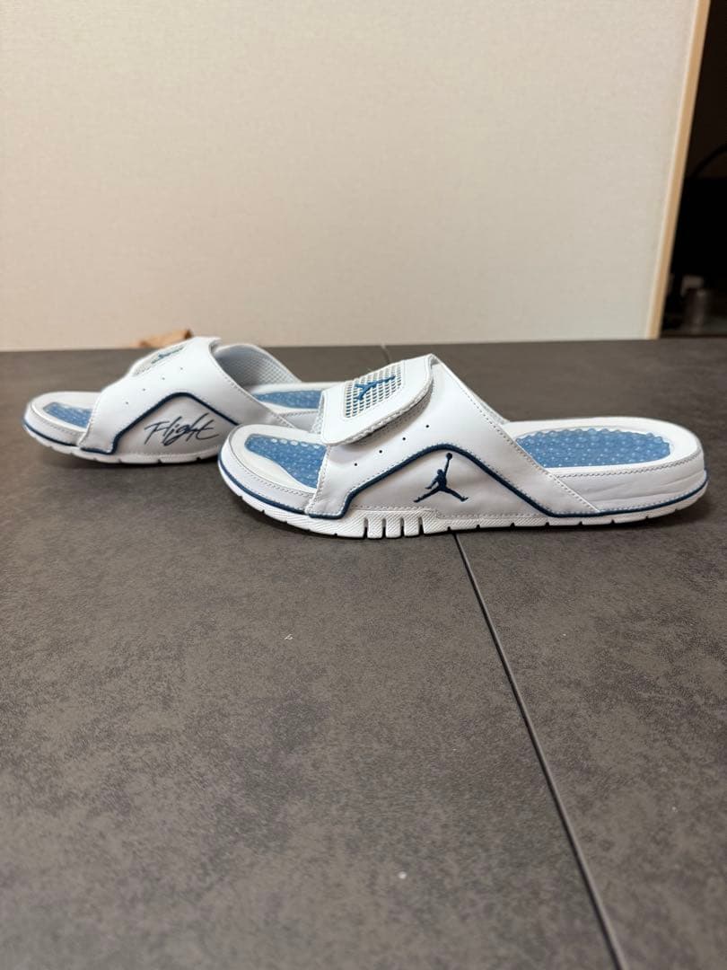 靴 Nike Jordan Hydro 4 Retro \"Off White/