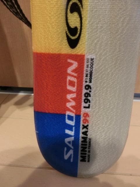 Salomon Minimax L99.9ショートスキー付属バインディング99㎝