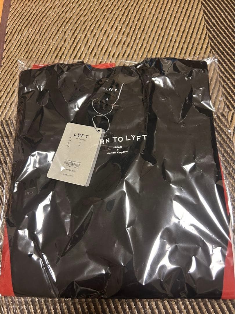 ROUND PATTERN EXTRA BIG T-SHIRT RED Sサイズ