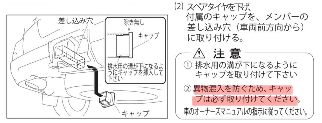 ランクル250 純正 ヒッチメンバー カバー ハーフ　US トヨタ