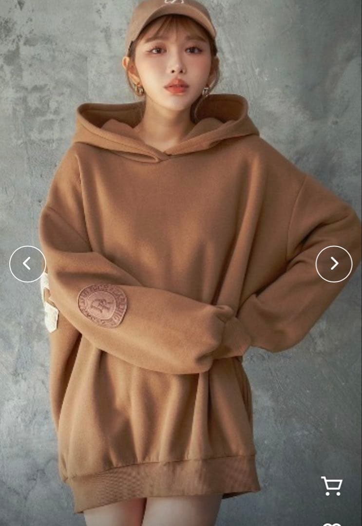 Darich DARLINGビッグパーカー ブラウン 新品未使用