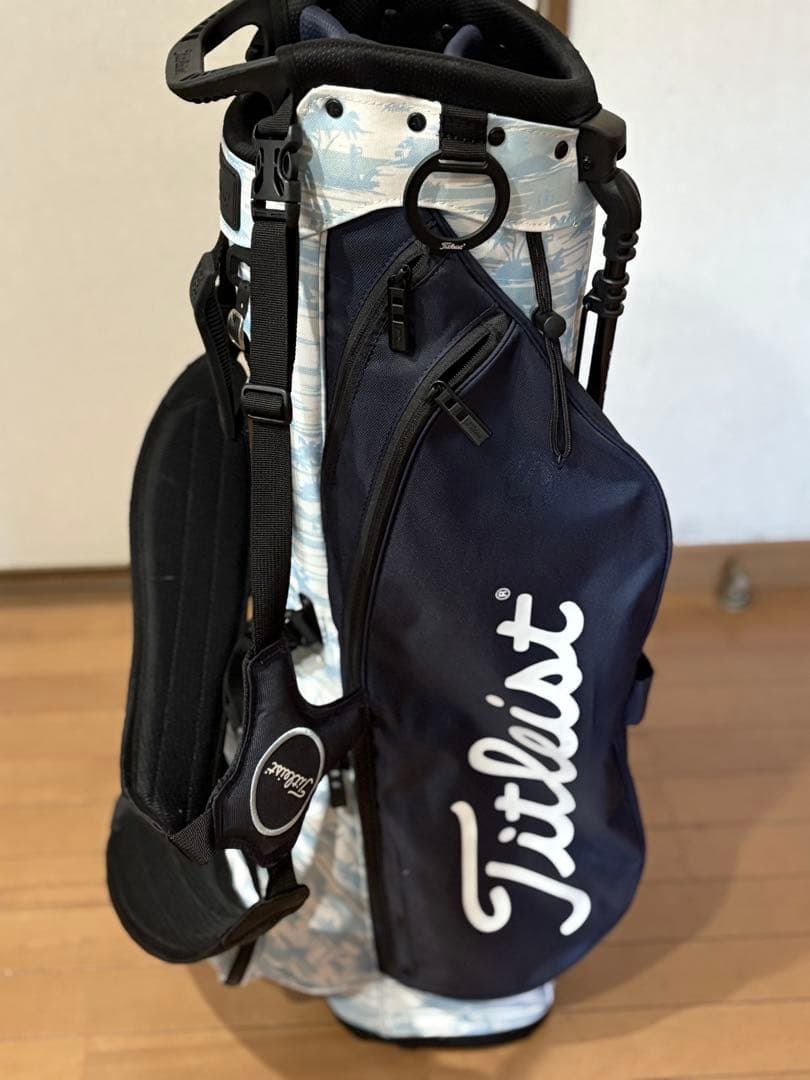 美品限定カラーハワイ　タイトリス　スタンドバッグ プレーヤーズ4 ブネイビー