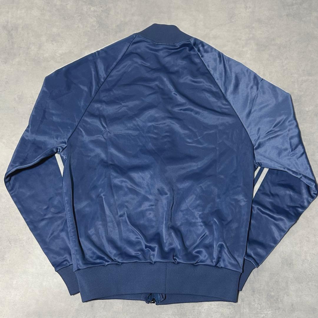 80s adidas ATP トラックジャケット ジャージ ブルーグレー 状態良