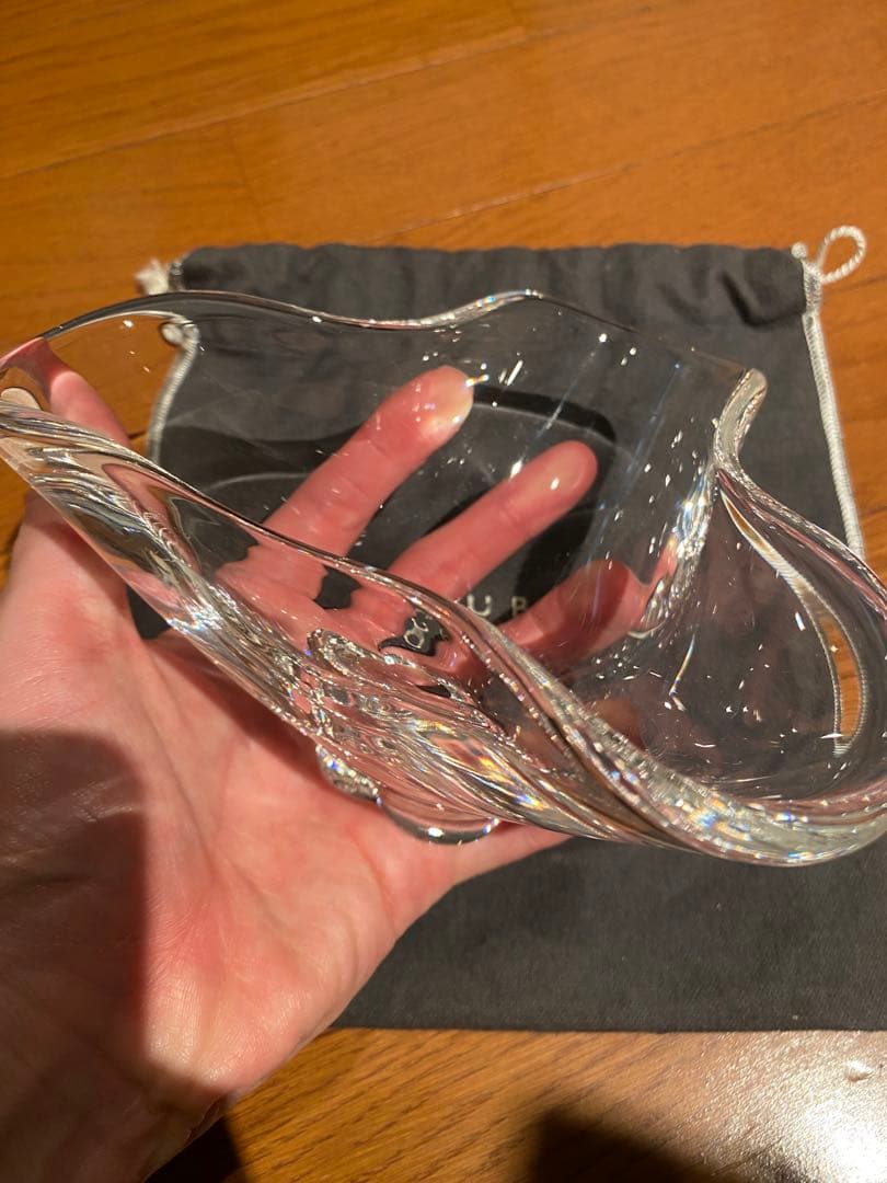 STEUBEN クリスタル　ペーパーウェイト　入れ物　セット